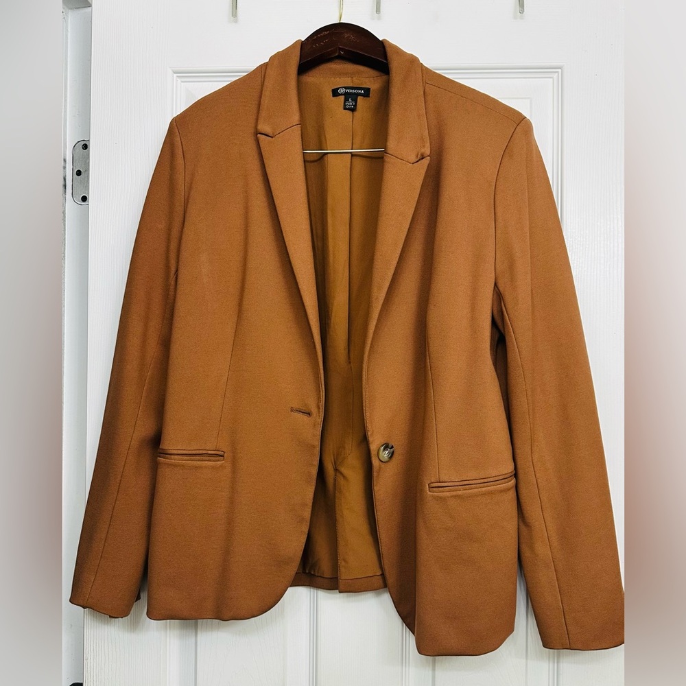 Versona Tan Blazer Jacket